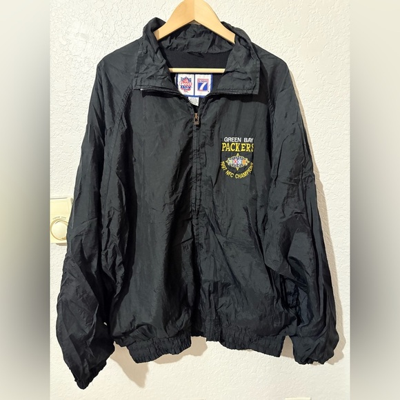 1998 Packers Super Bowl XXXIl Windbreaker XL - Picture 1 of 10